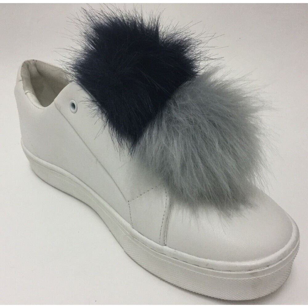 SAM Edelman Shoes Women's Sz 8 Leya Casual White Sneakers Comfort pompsโ
